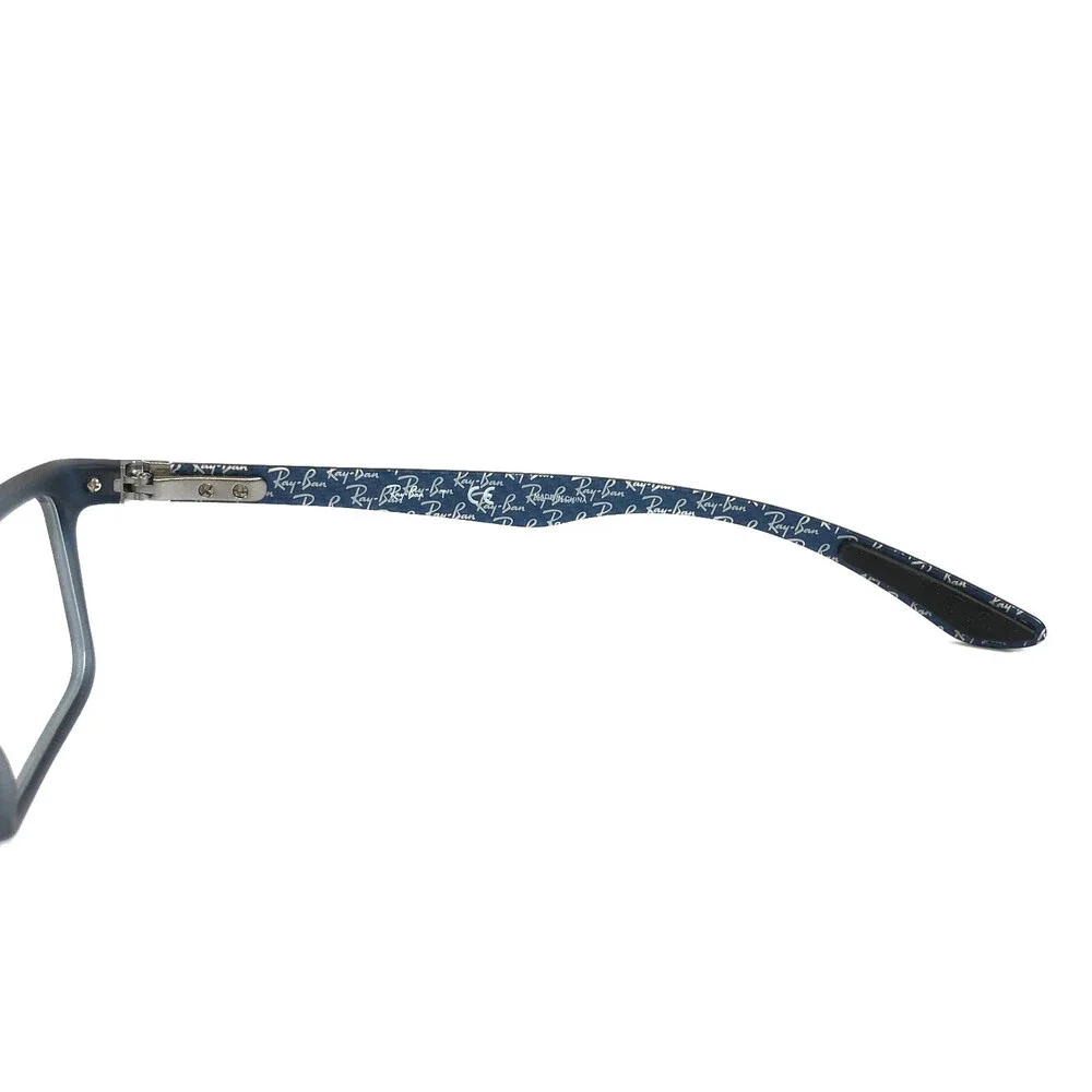 Ray-Ban Eyeglasses Frames RB8901 5262 Matte Blue Gray Carbon Fiber 53-17-145